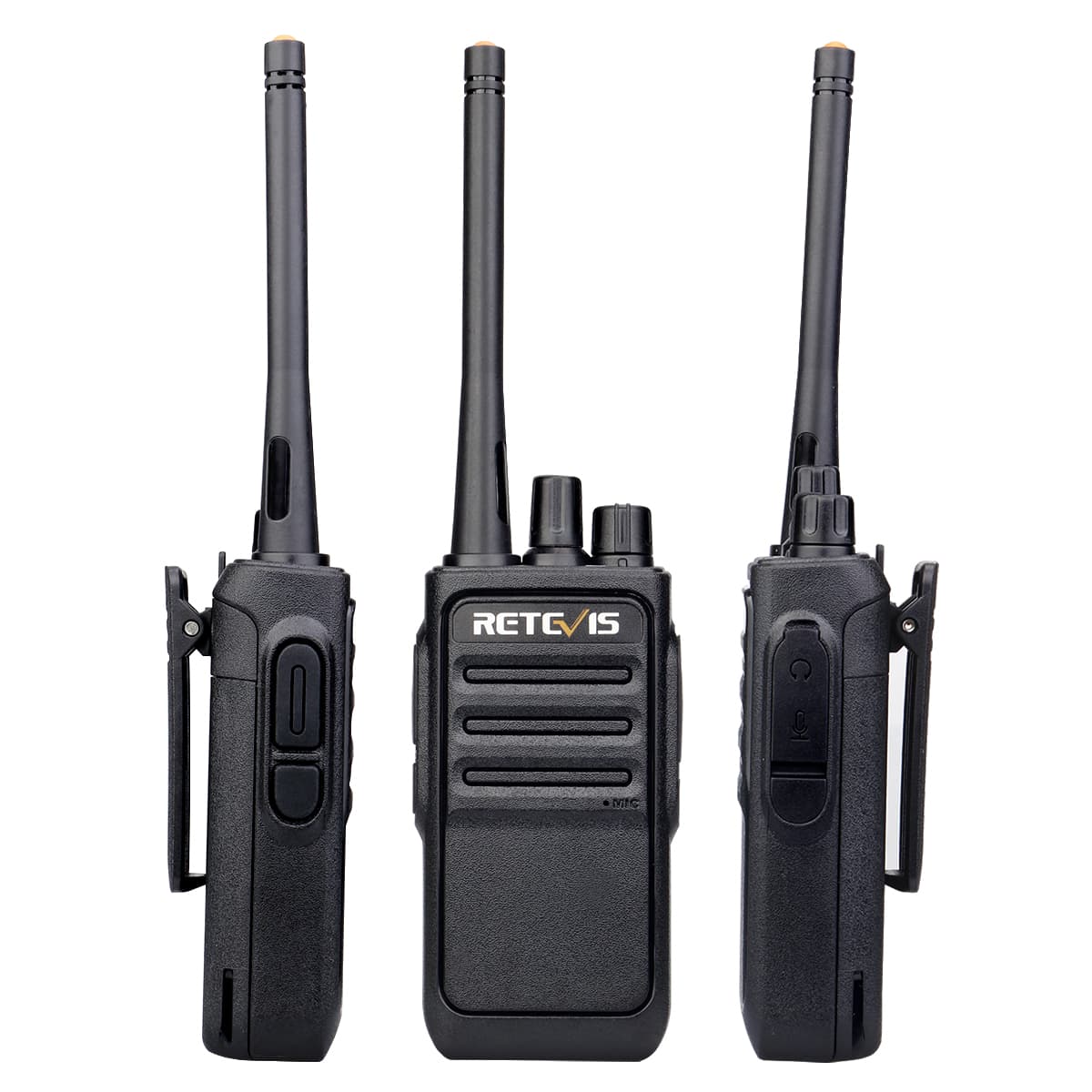 Retevis RT17 Handheld 2 Way Radio USB-C License-free Walkie Talkies (4 Pack)