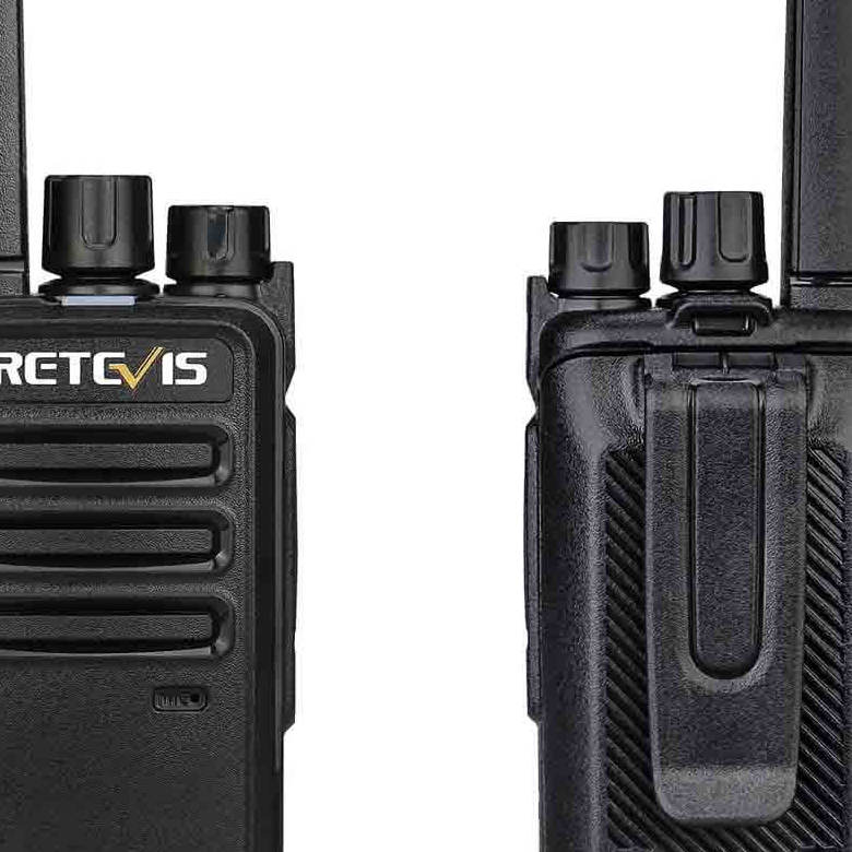 Retevis RT68 FRS Business Radio 10 Packs with Speaker Mics | License-Free | 1200mAh Battery | Rugged Construction | Hands-Free