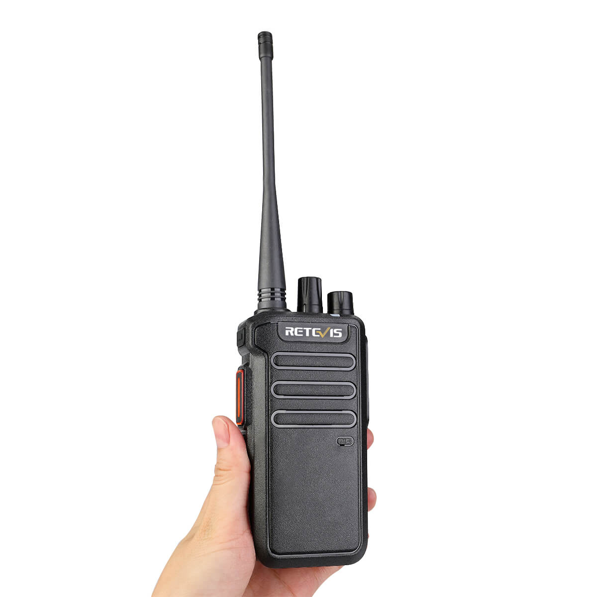 Retevis RT43 UHF DMR Radio with G Hanging Headphones