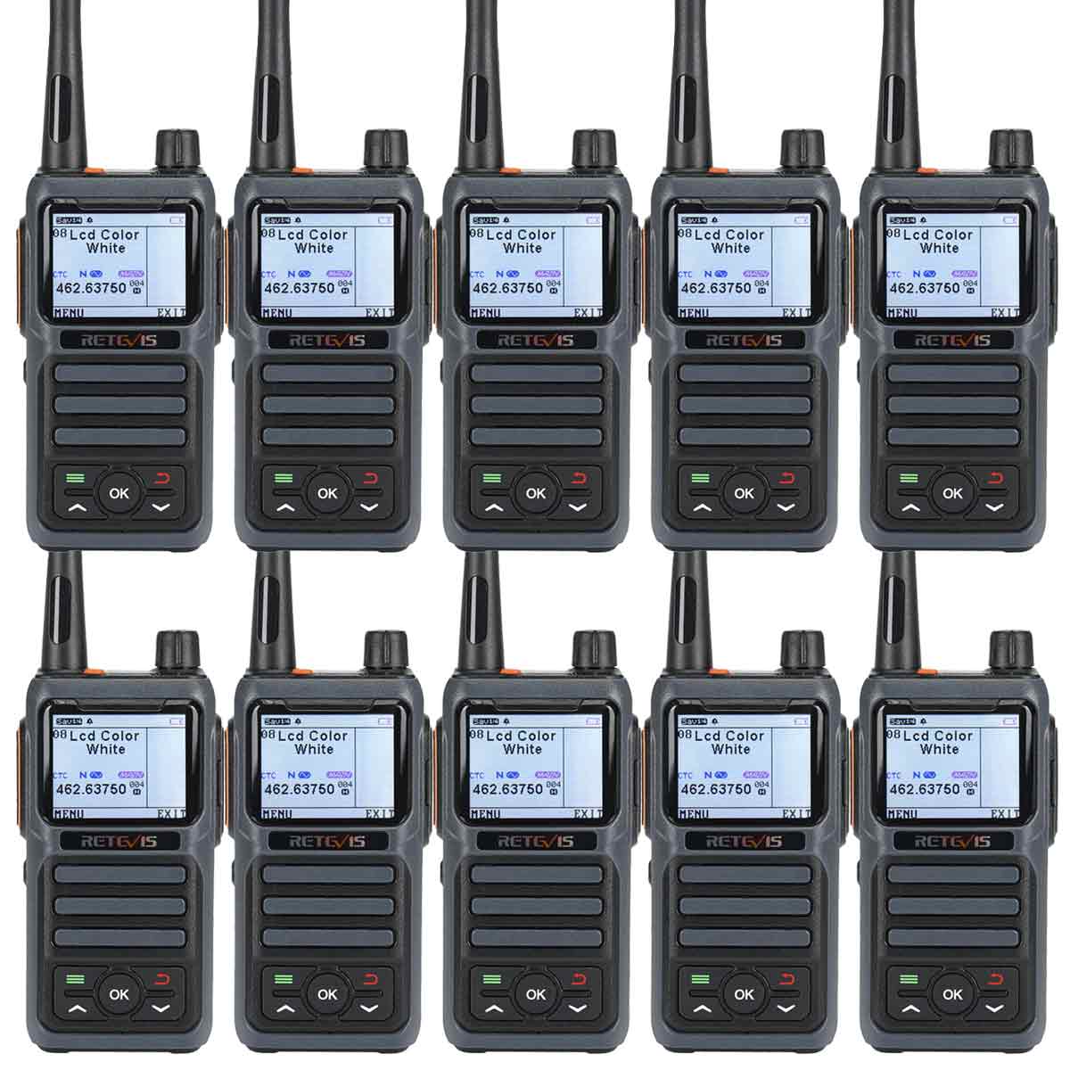 RB17P GMRS Radios (10 Pack)
