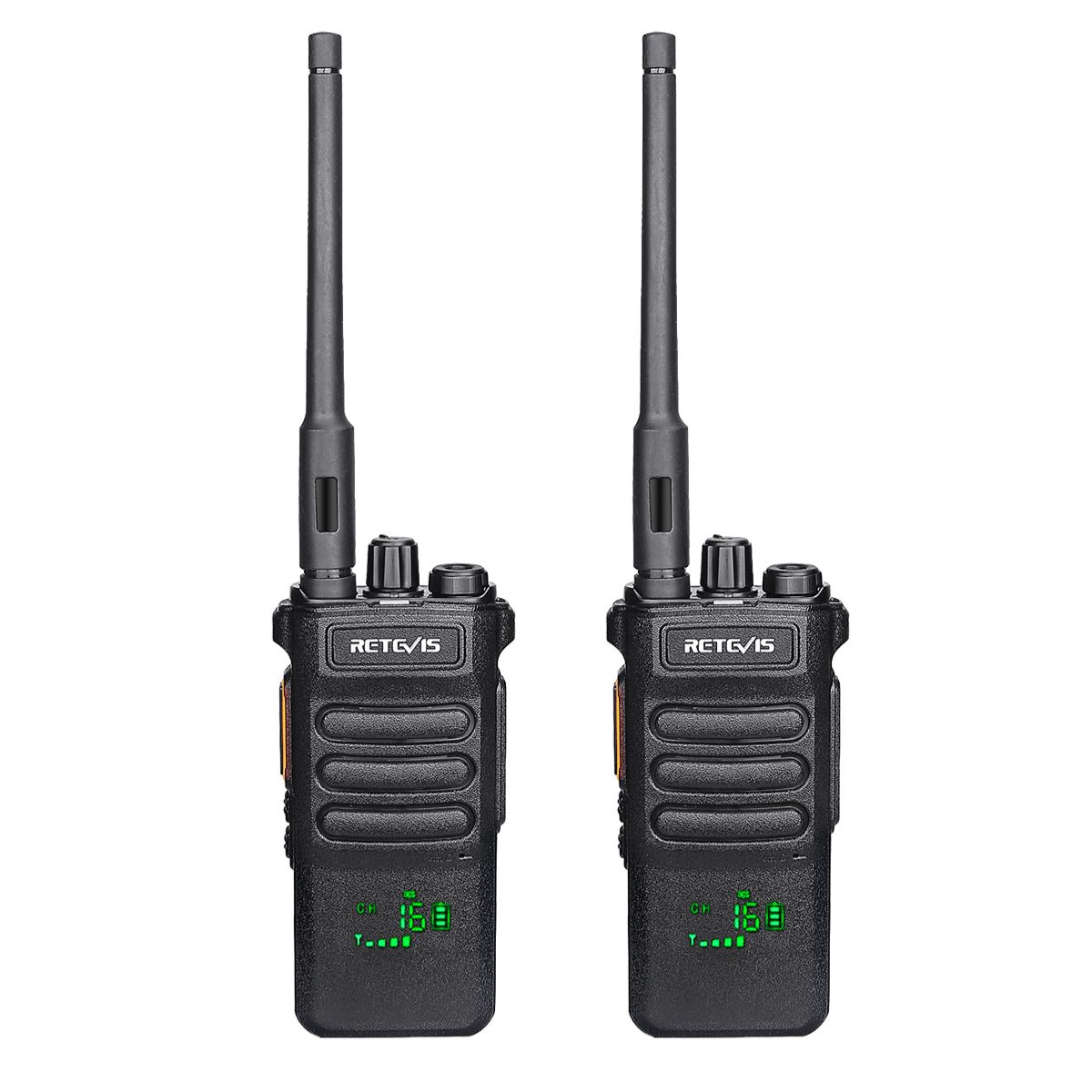 Retevis RT86 Long Range Two Way Radio with Hidden Display ( 2 Pack)