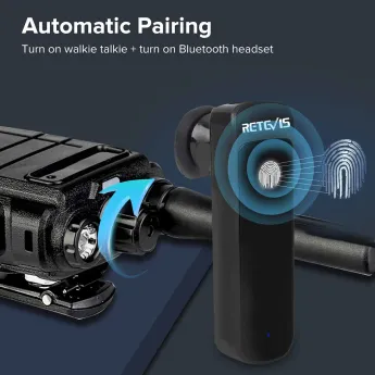 RB37 Bluetooth FRS Two Way Radio (6 Packs)+Multi-Unit Charger