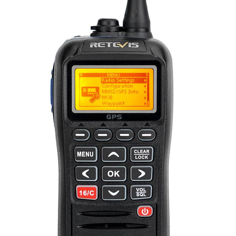 RM40 VHF Marine Radio with DSC and GPS For Boat Safety