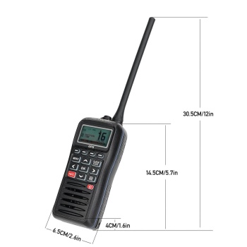 RM40 VHF Marine Radio with DSC and GPS For Boat Safety