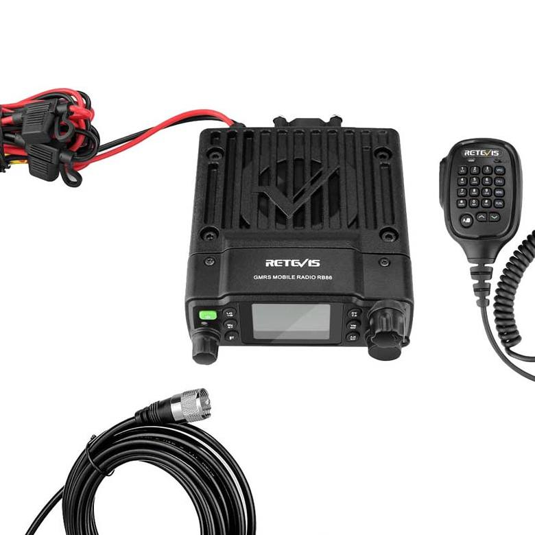 RB86 Waterproof GMRS Mobile Radio OFFROAD Kit 