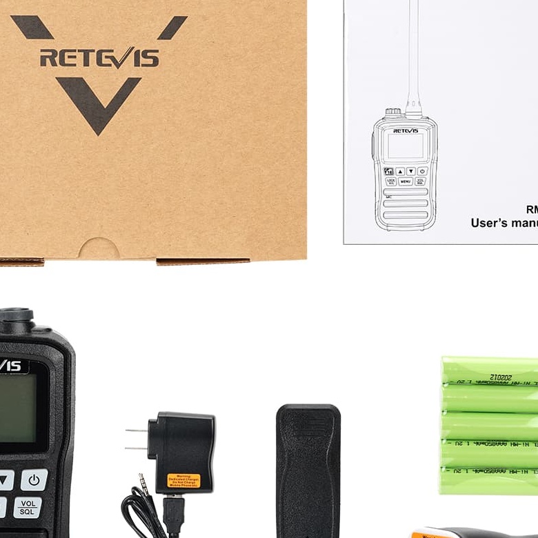 RM01 IP67 Portable Floating VHF Handheld Marine Radio