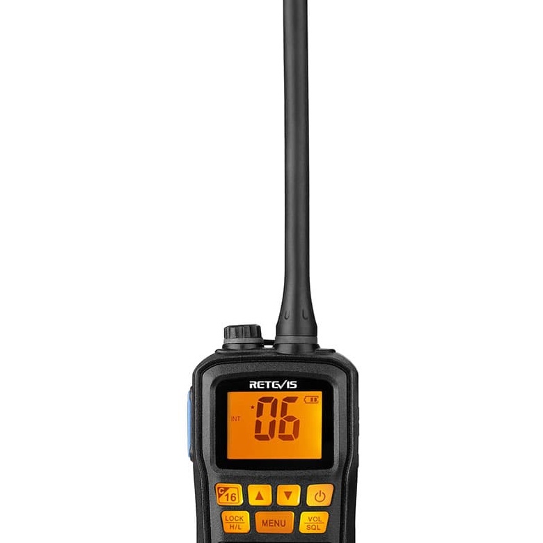 RM01 IP67 Portable Floating VHF Handheld Marine Radio