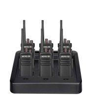 RB23 IP67 Waterproof GMRS Two Way Radio(6 pack) + Six-Way Charger