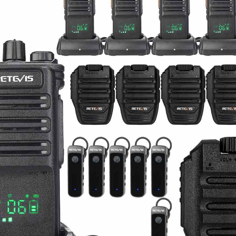 RB89 GMRS Radio with Bluetooth Speaker Kit