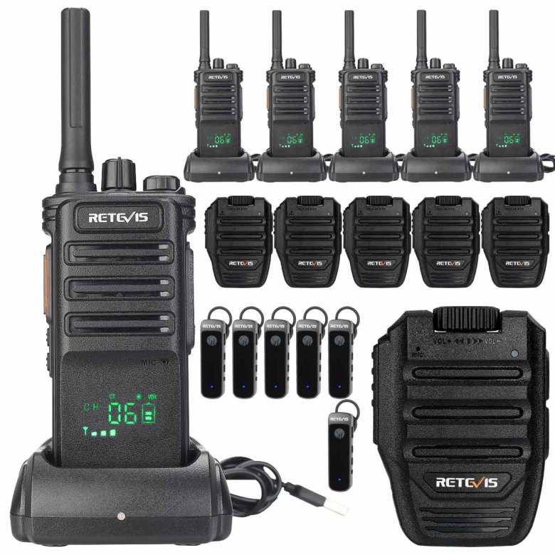 RB89 GMRS Radio with Bluetooth Speaker Kit
