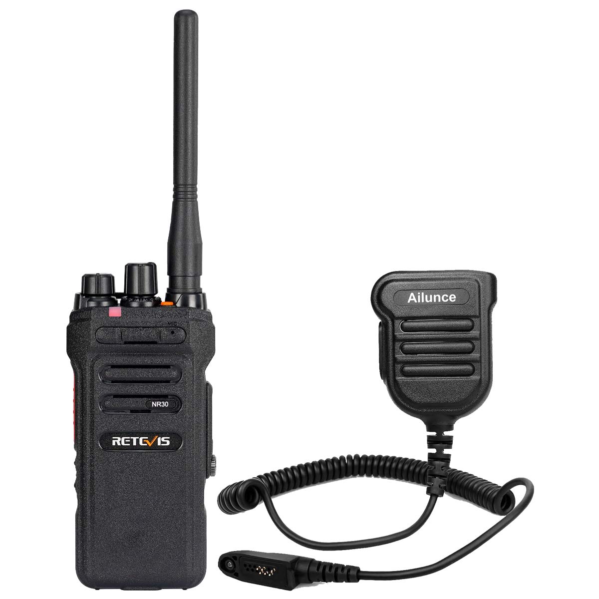 NR30 Waterproof GMRS Radio with Speaker Mic