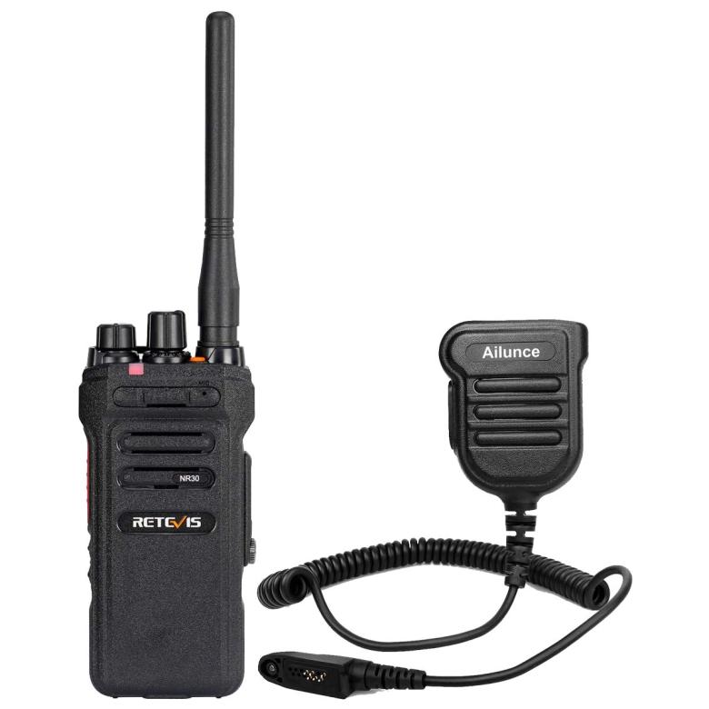 NR30 Waterproof GMRS Radio with Speaker Mic