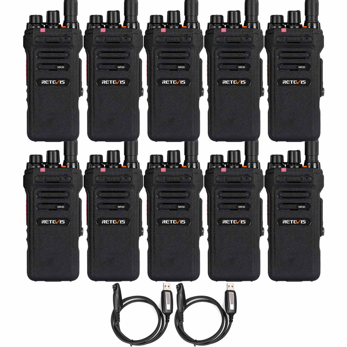 NR30 Waterproof GMRS Radio (10 Pack)