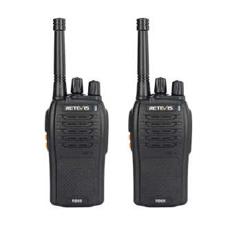 Retevis RB68 FRS Radio 2 Packs | License-Free | Type-C Charging | 1200mAh Battery | One Key Group Call | Emergency Alarm