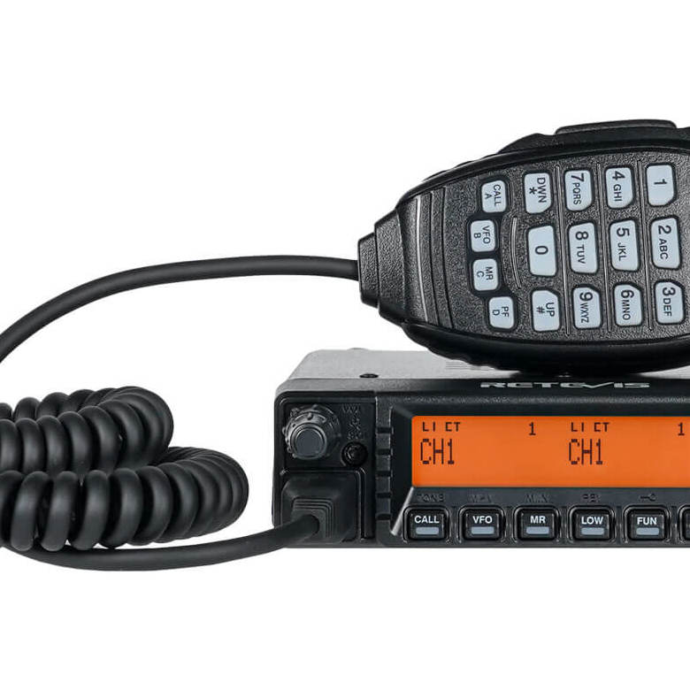 Retevis RA87 40W Powerful Long Range GMRS Mobile Radio Base Station with Cable