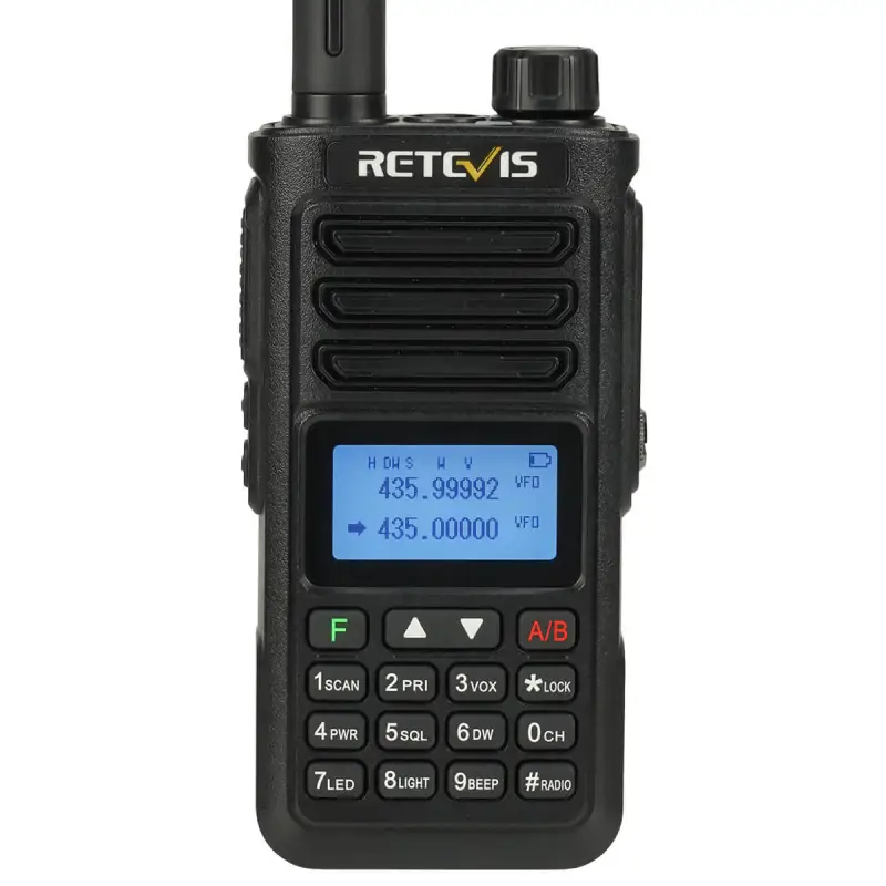 RA89 High Power IP68 UHF/VHF Ham Radio with Speaker Mic and 37cm Antenna kit