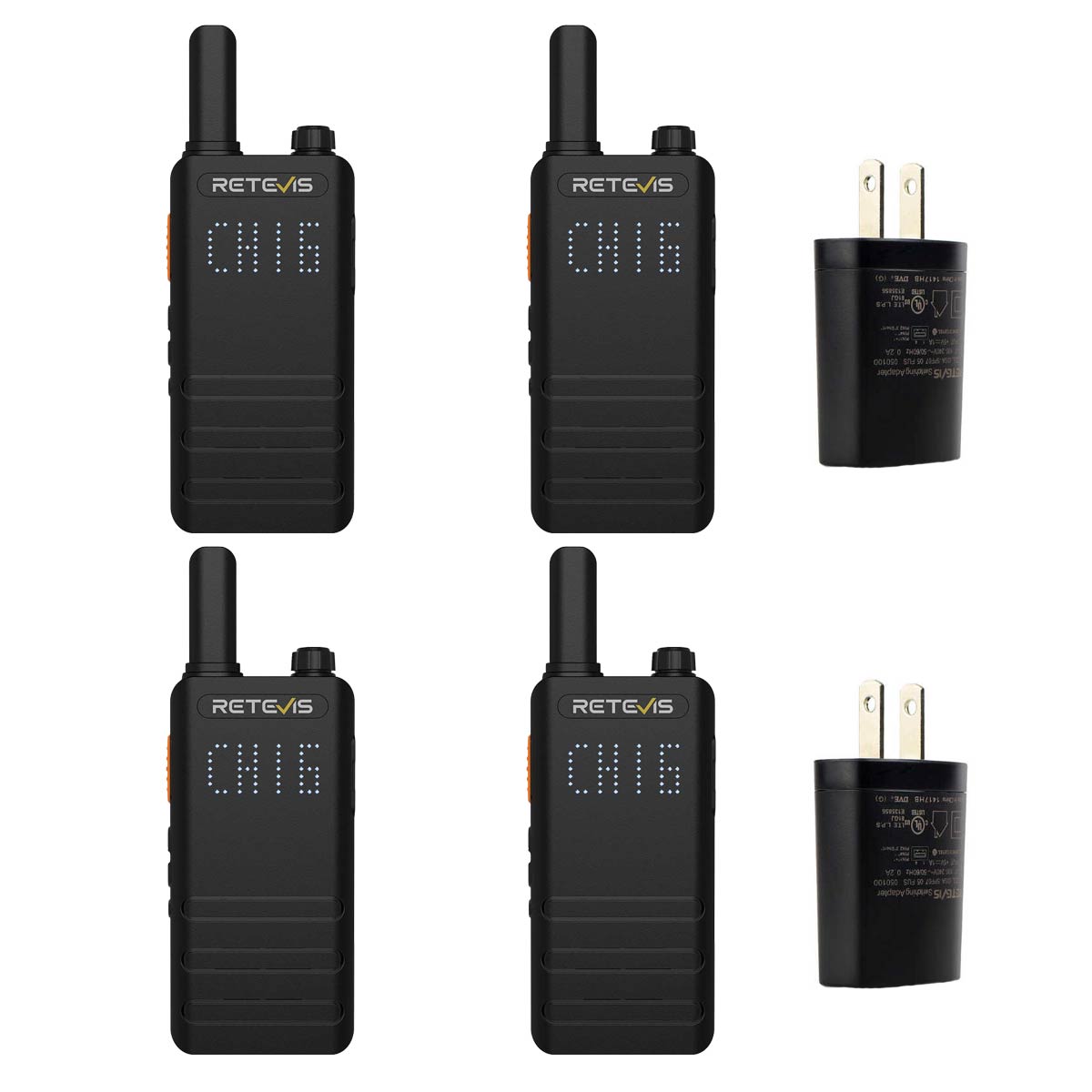 B3H Ultra Thin Hidden Display Walkie Talkie with Earpiece For Dental Offices