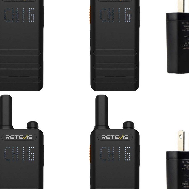 Retevis B3H FRS Radio with Earpiece | License-Free | Ultra Thin | Hidden Display | Long Battery Life | Type-C Charging