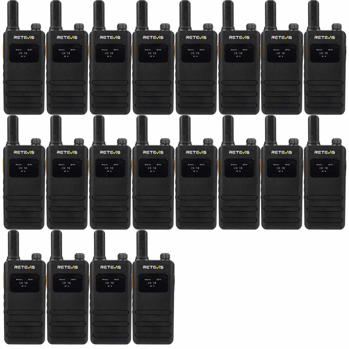 Retevis B3S License Free Two Way Radio Bundle