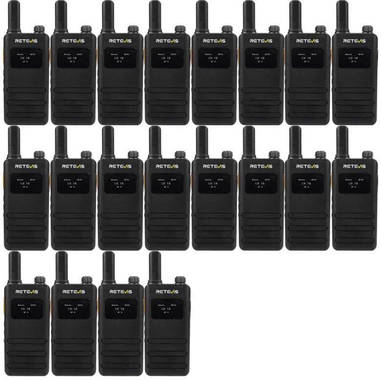 Retevis B3S FRS Radio | License-Free | Ultra-Thin | Type-C Charging | Long Battery Life | VOX Hands-Free