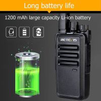 RT68 Portable Walkie talkies Small License-free Radio with Earpieces 20 pack
