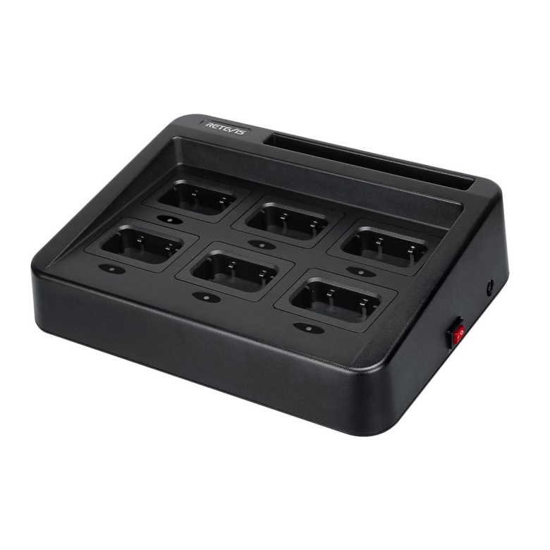 RTC29 Six-Way Charger Multi Unit Charger For Retevis RT29 and Ailunce HD2
