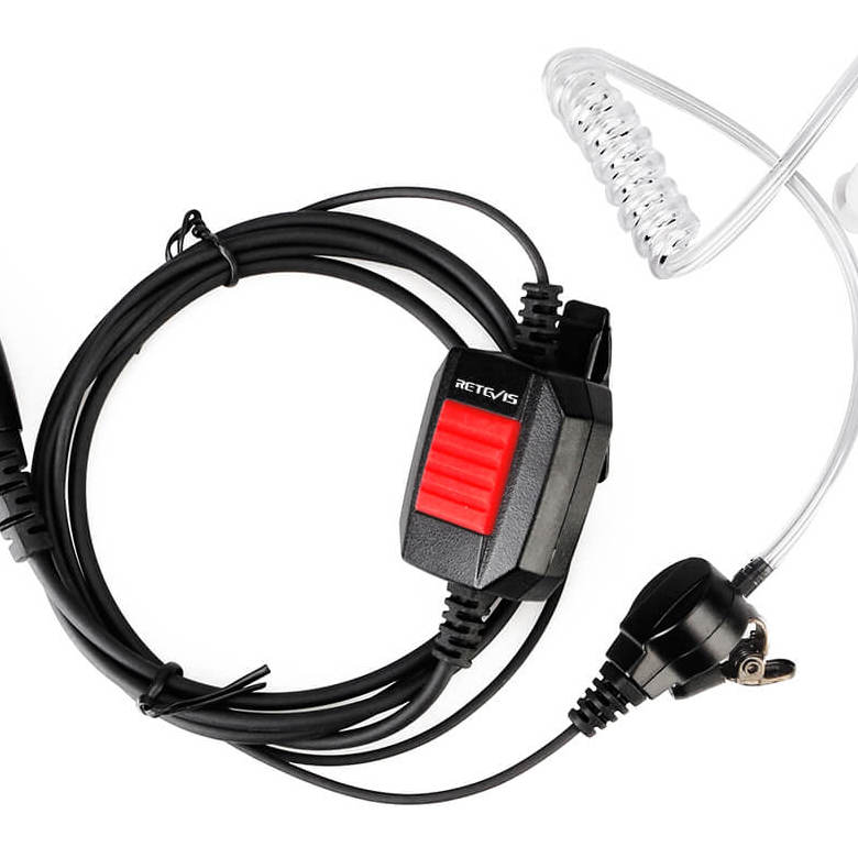EA110M IP66 Waterproof Air Tube Covert Earpiece with GP328plus Connector for HA1G HA1UV HA2 HD2