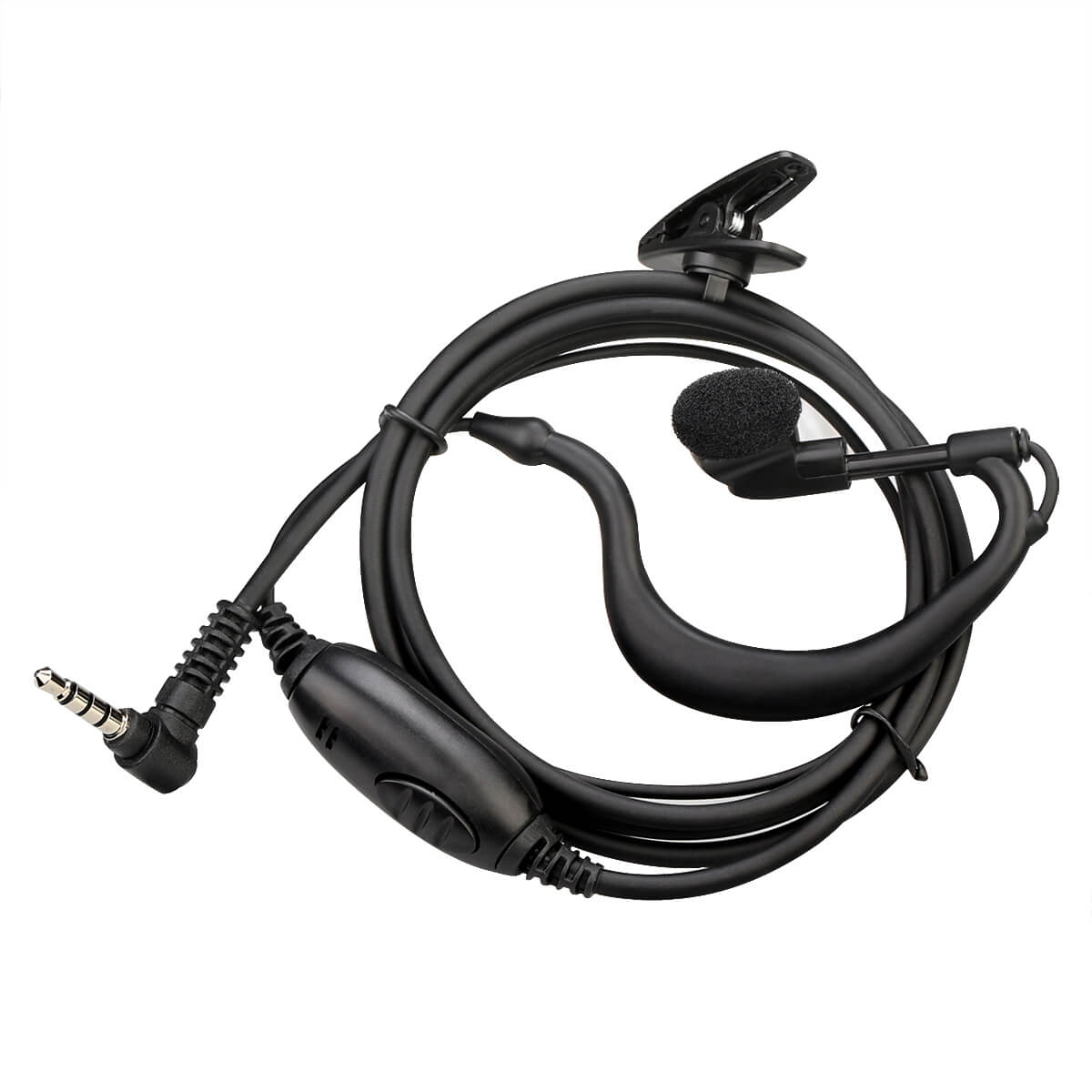 EEY001 earhook earpiece for RETEVIS RB19 RB619 B3H B63H
