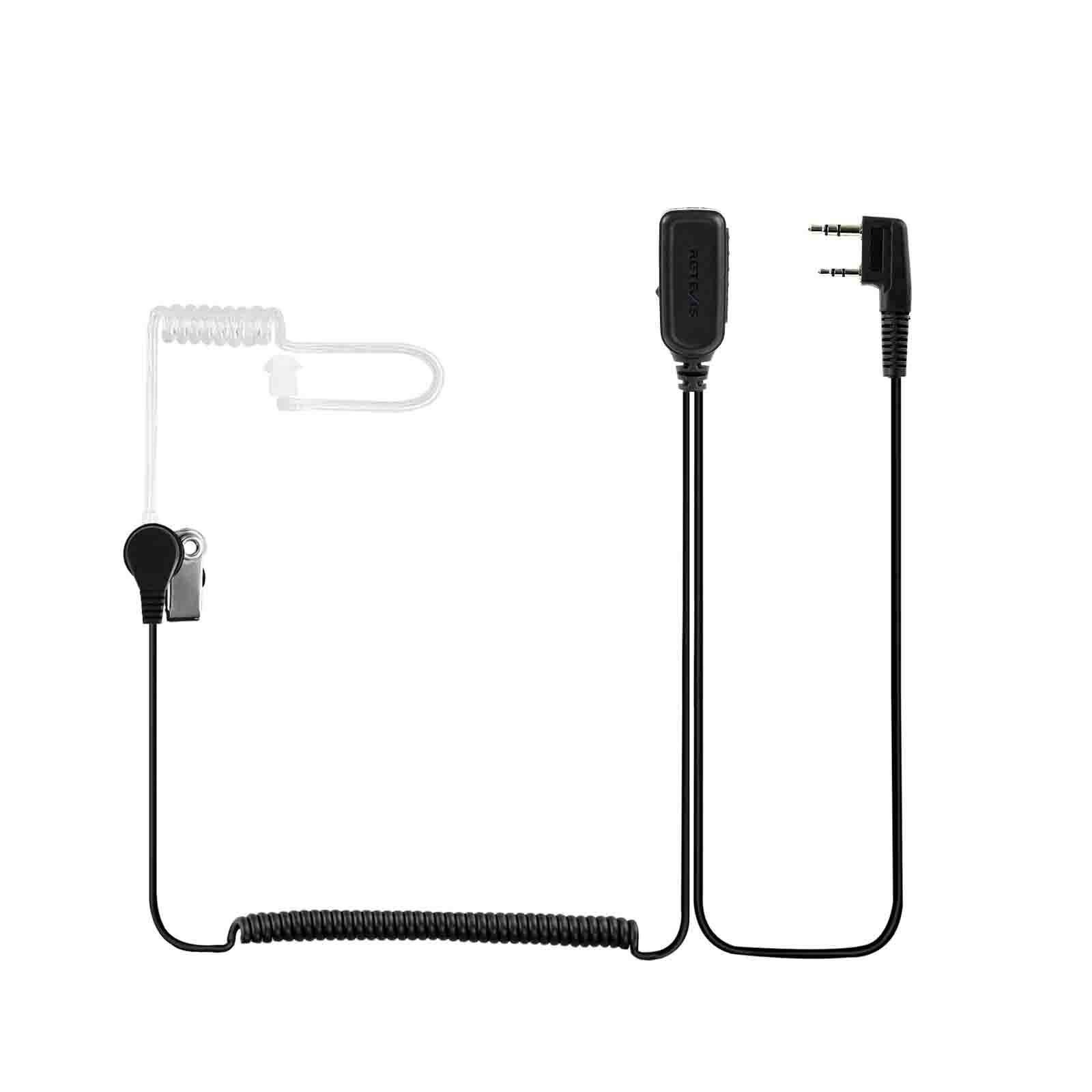 2pin Covert Acoustic Tube Earpiece for Retevis H777 Two Way Radio