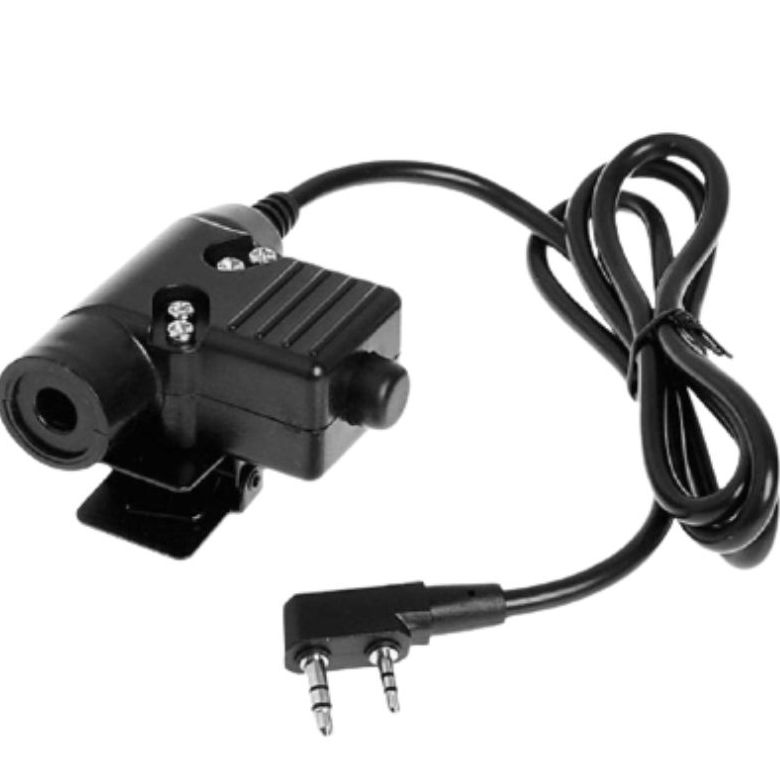 U94 Kenwood 2 Pin PTT Cable For EHK007 Headset