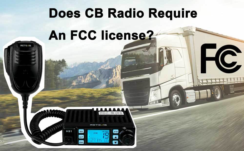 Does CB Radio require an FCC license?