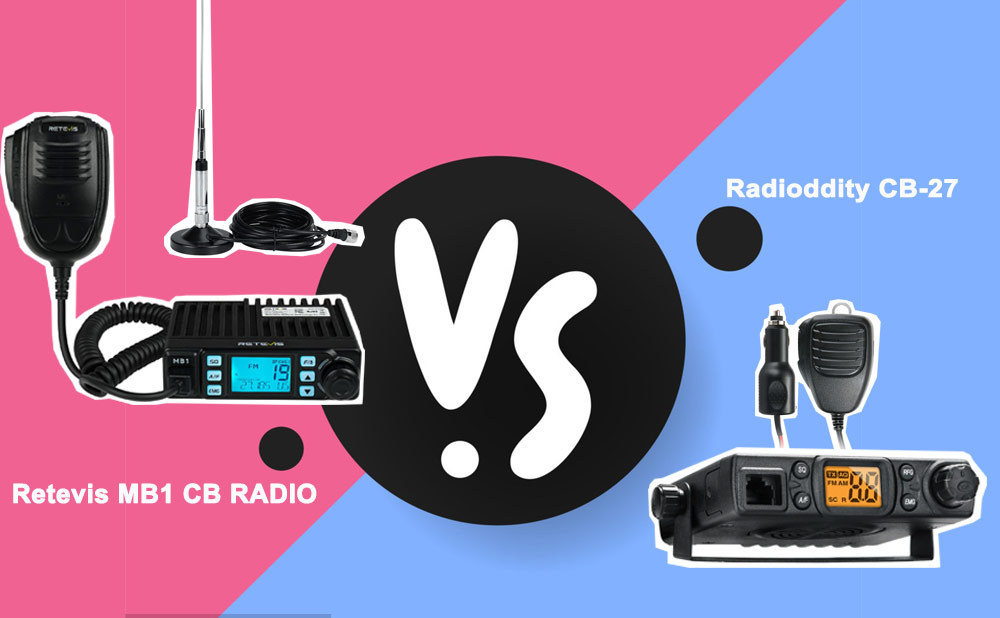 Retevis MB1 CB Radio vs. CB-27 CB Radio