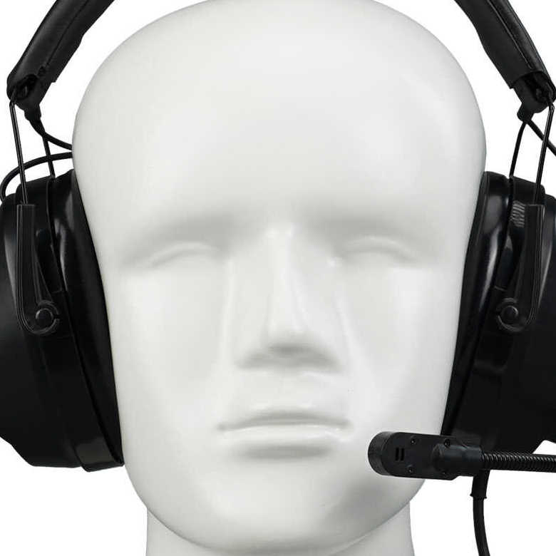 EHK012 Over-the-Head Noise Cancelling Two Way Radio Headset