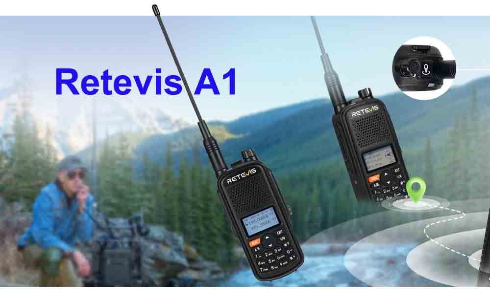 Get familiar with Retevis A1 dual Band ham radio