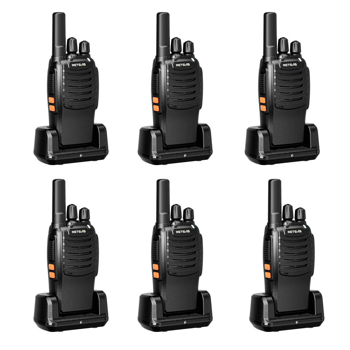 H777 Handheld Business FRS Radio (6 Pack)