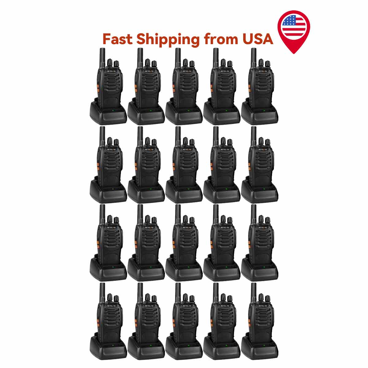 H777 Handheld Business FRS Radio (20 Pack)