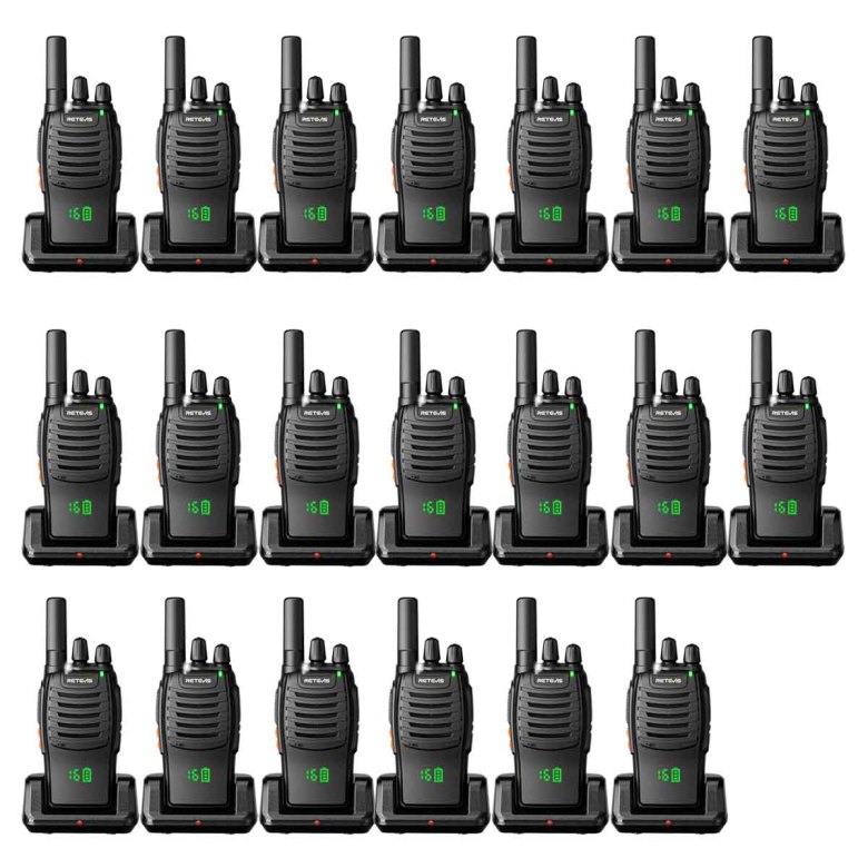 Retevis H777H FRS and PMR446 Radio | License-Free | Hidden Display | USB-C Charging | 1000mAh Battery | VOX