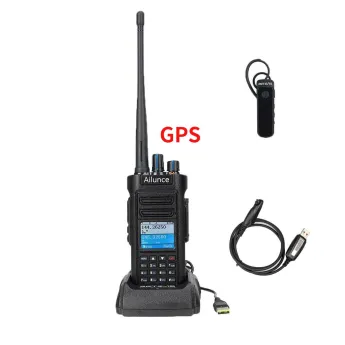 Retevis Ailunce HD2 10W Bluetooth Dual Band DMR Radio with GPS IP67 Waterproof 