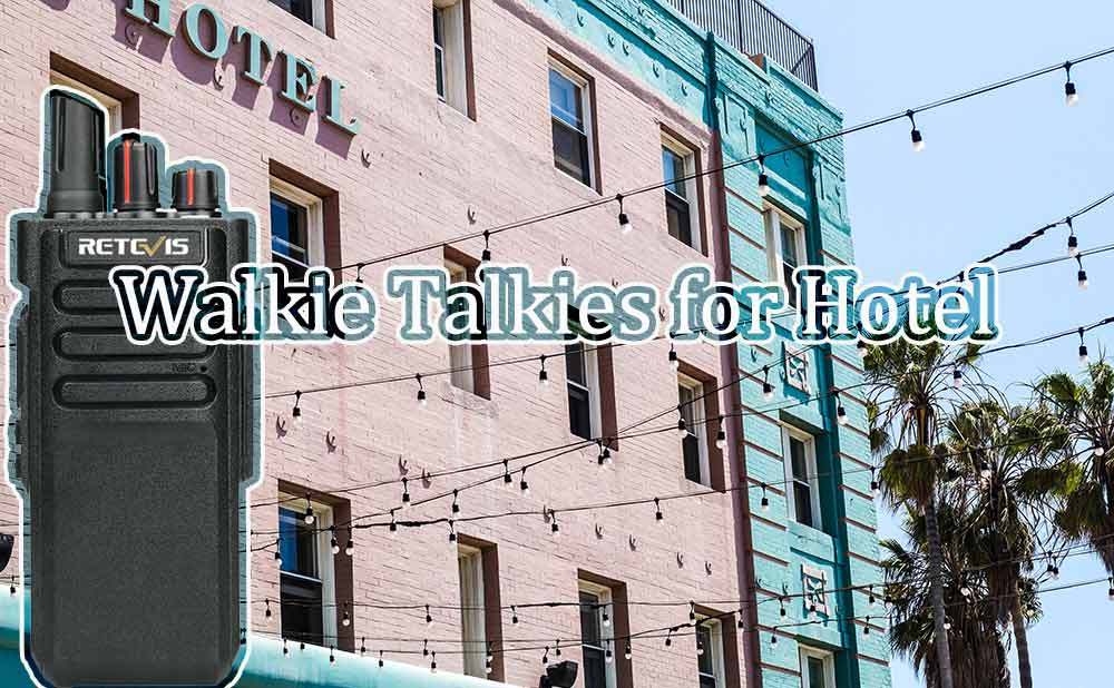 Retevis RT29, Best Two Way Radios for Hotels, Lodging