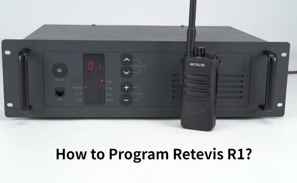 How to Program Retevis R1 25W Analog Repeater?