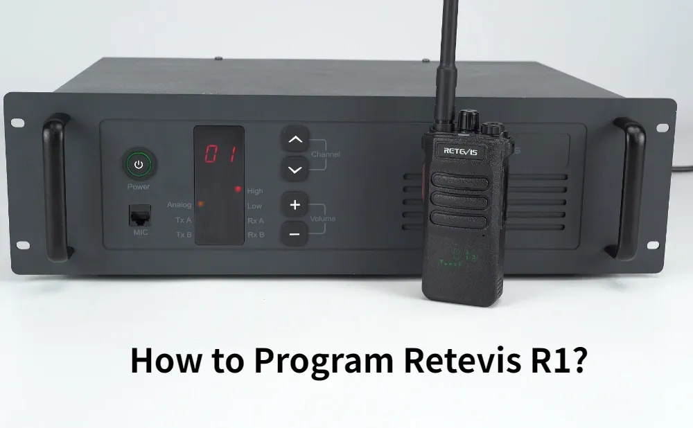 How to Program Retevis R1 25W Analog Repeater?