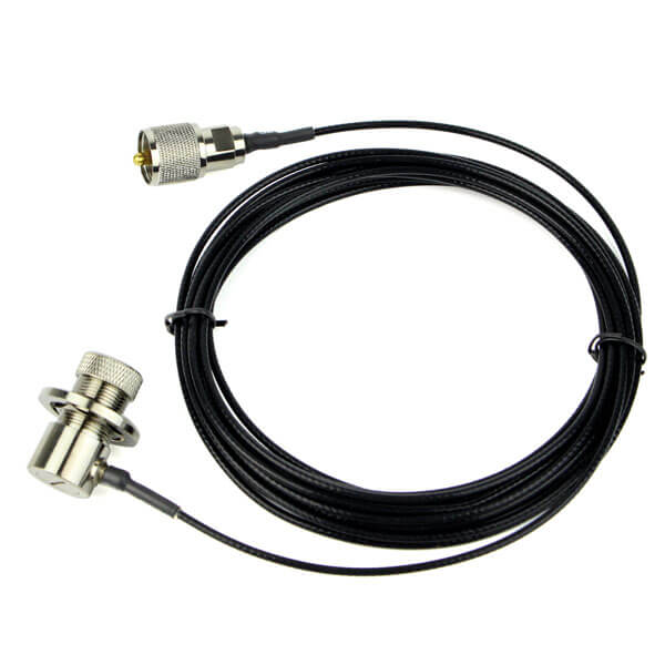RC-316 PL-259 Connector Antenna Extender Cable for Mobile Radio 