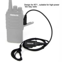 G Type Ear Hook Radio Earpiece for High Power RT1 Radio