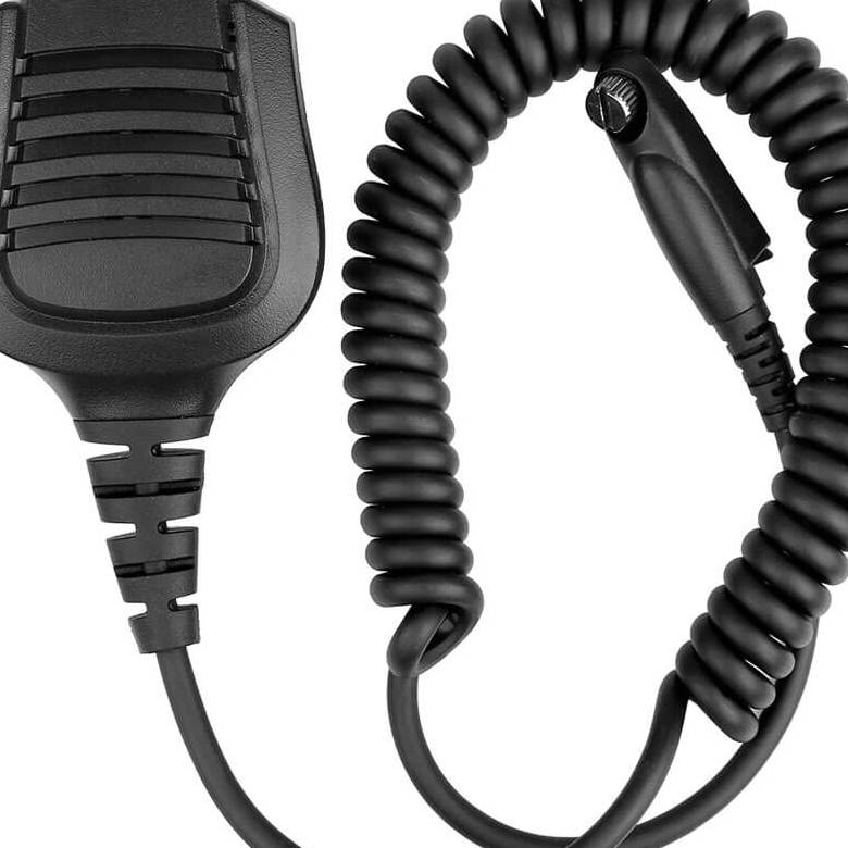 IP54 Waterproof Speaker Microphone with Motorola GP328 Plus for HA1G HA1UV HA2 HD2