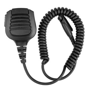 IP54 Waterproof Speaker Microphone with Motorola GP328 Plus for HA1G HA1UV HA2 HD2