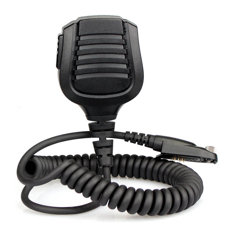 IP54 Waterproof Speaker Microphone with Motorola GP328 Plus for HA1G HA1UV HA2 HD2