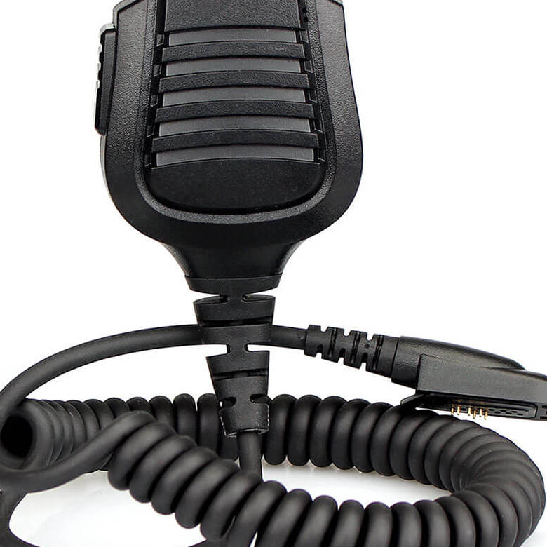IP54 Waterproof Speaker Microphone with Motorola GP328 Plus for HA1G HA1UV HA2 HD2