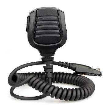 IP54 Waterproof Speaker Microphone with Motorola GP328 Plus for HA1G HA1UV HA2 HD2