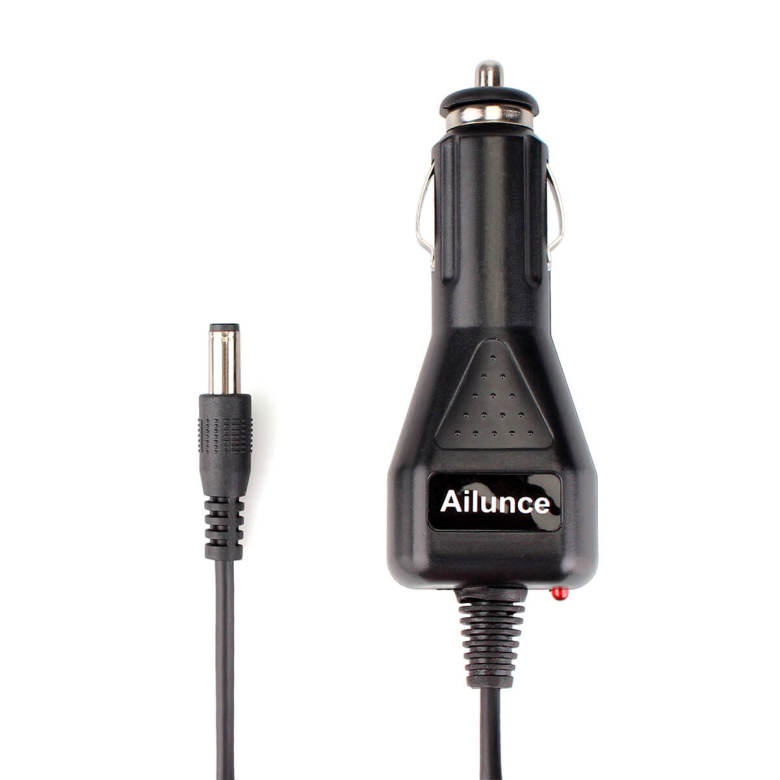 Black Car Charger Cable 12V-24V for Ailunce HD1 DMR Radio