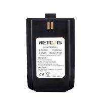 1100mAh 3.7V Original Rechargeable Li-ion Battery for Retevis RT27